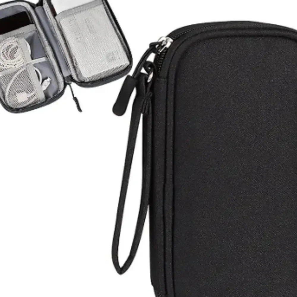 Electronic Storage Bag Waterproof Travel Storage Bag Portable Travel Pink New